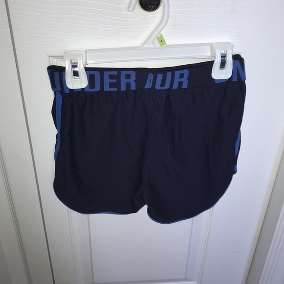 Navy Blue Under Armour Shorts - Picture 2 of 2